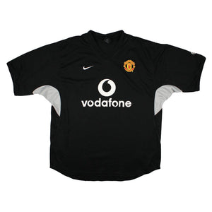 Manchester United 2002-03 Nike Training Shirt (L) (Robson 7) (Good)_2