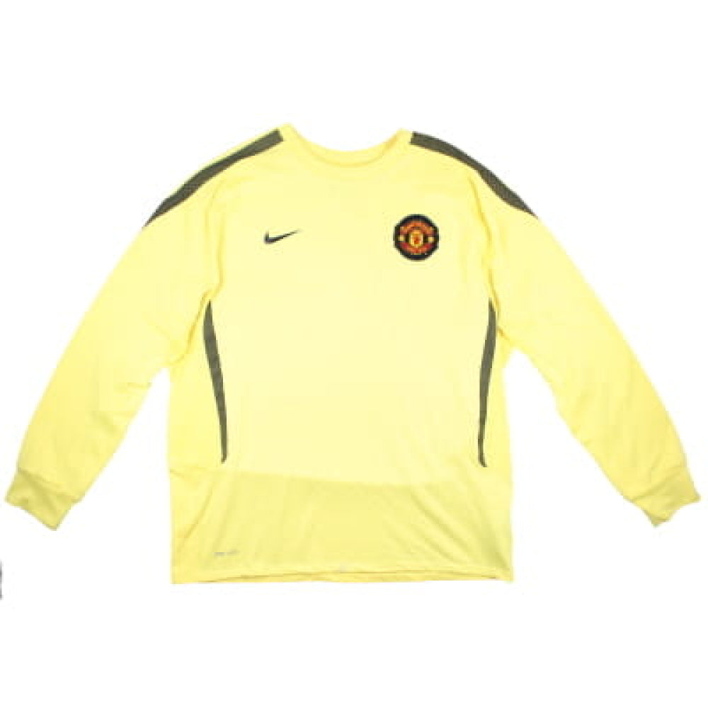 yellow nike long sleeve shirt