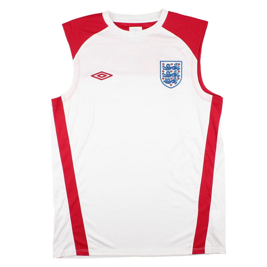 England 2010-11 Umbro Training Vest (L) (Excellent)_0