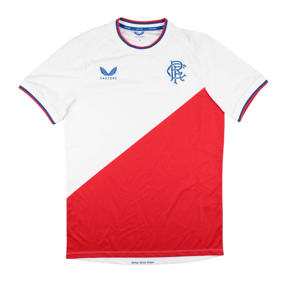 Rangers 2022-23 Away Shirt (Sponsorless) (M) (MORELOS 20) (Excellent)_2
