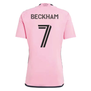 Inter Miami 2024-2025 home shirt (Beckham 7) (S) (Excellent)_0