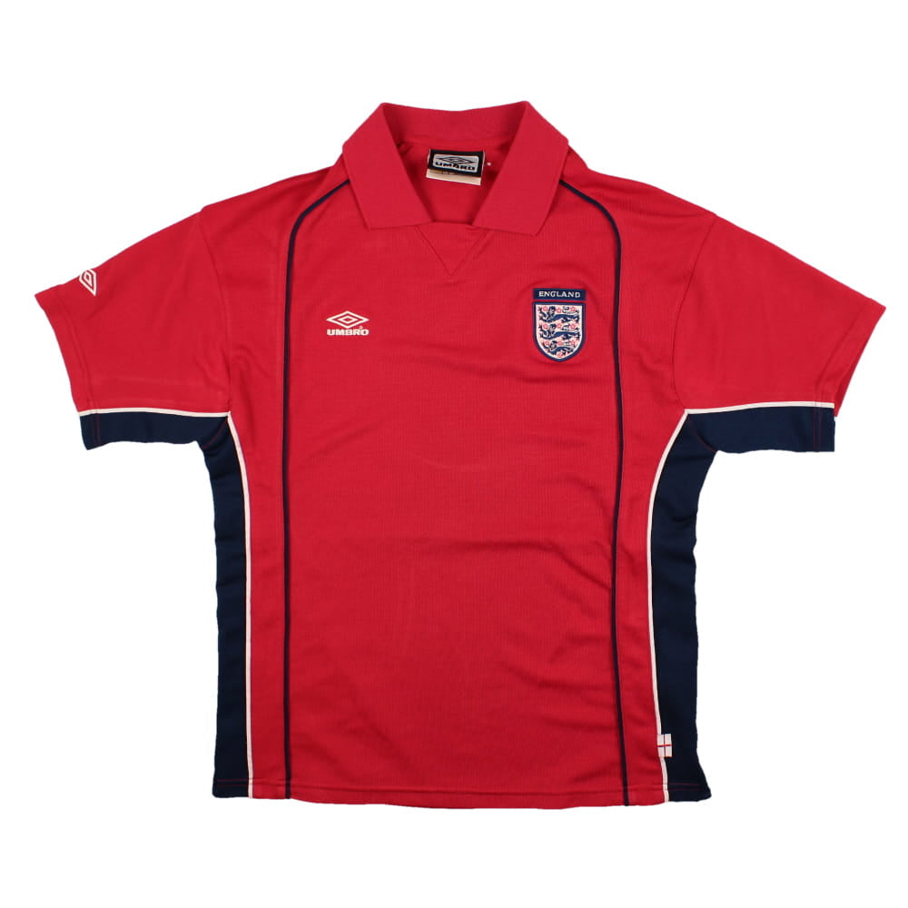 England 1990-91 Umbro Polo Shirt (S) (Very Good) – Classic