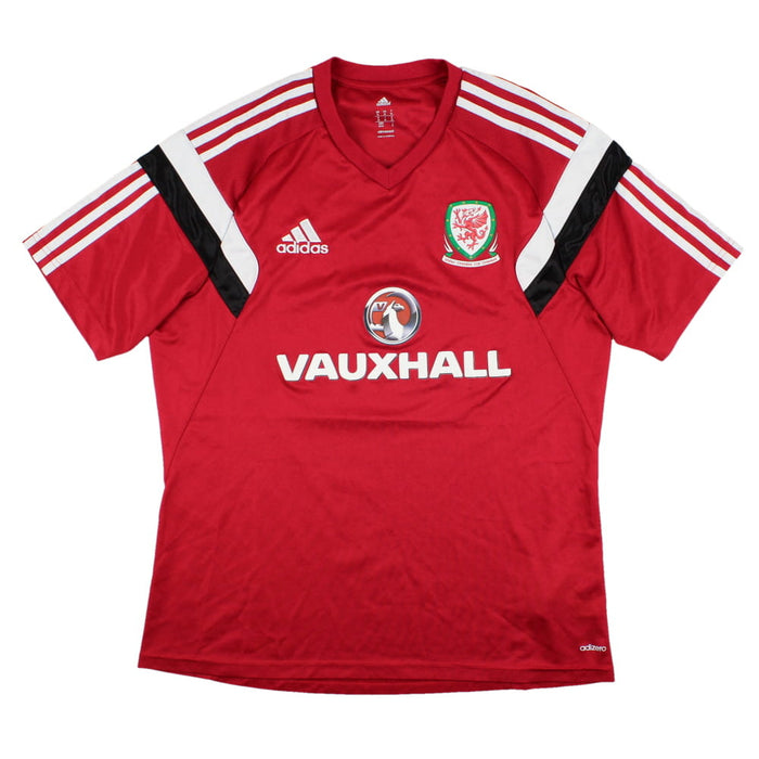 Wales 2013-14 Adidas Training Shirt (M) (Excellent)