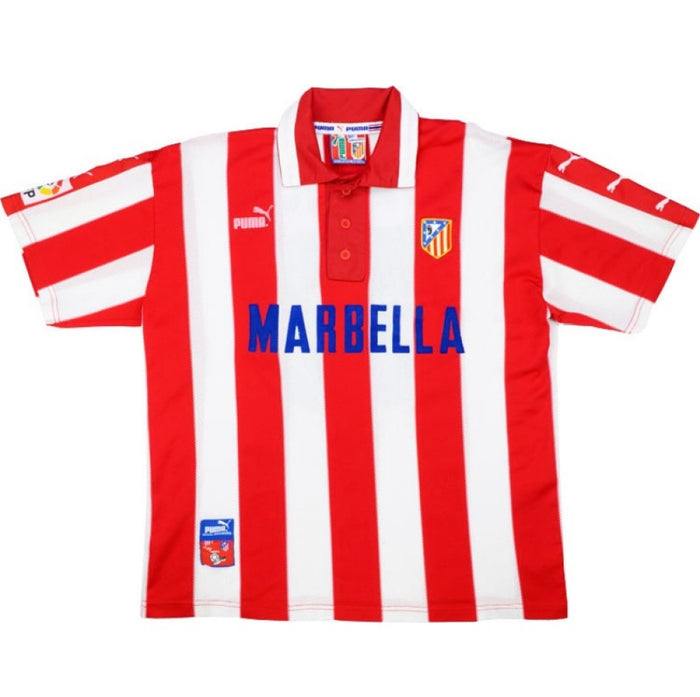 Atletico Madrid 1997-1998 Home Shirt (M) (Excellent)