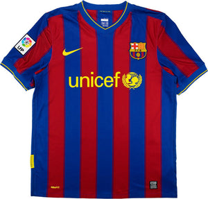 Barcelona 2009-10 Home Shirt (M) (Very Good)_0