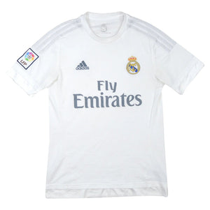 Real Madrid 2015-16 Home Shirt (M) (Good)_0