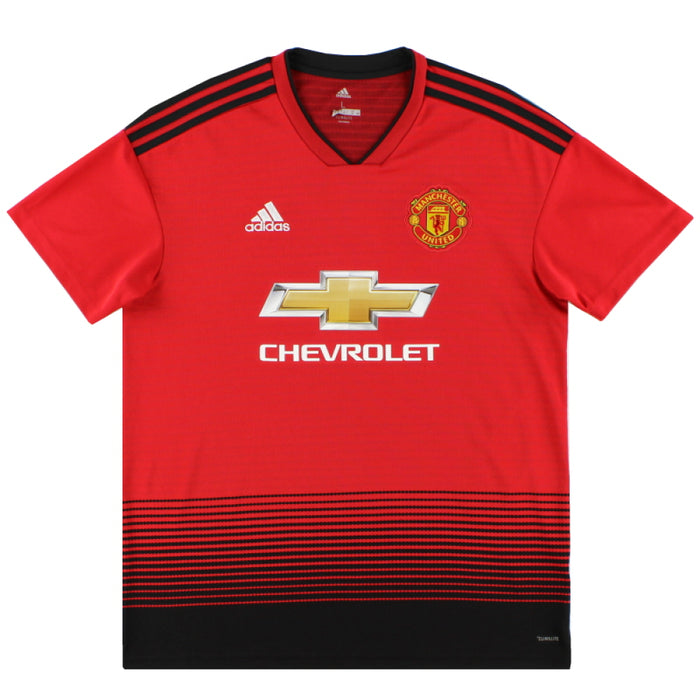 Manchester United 2018-19 Home Shirt (XL) (Good)