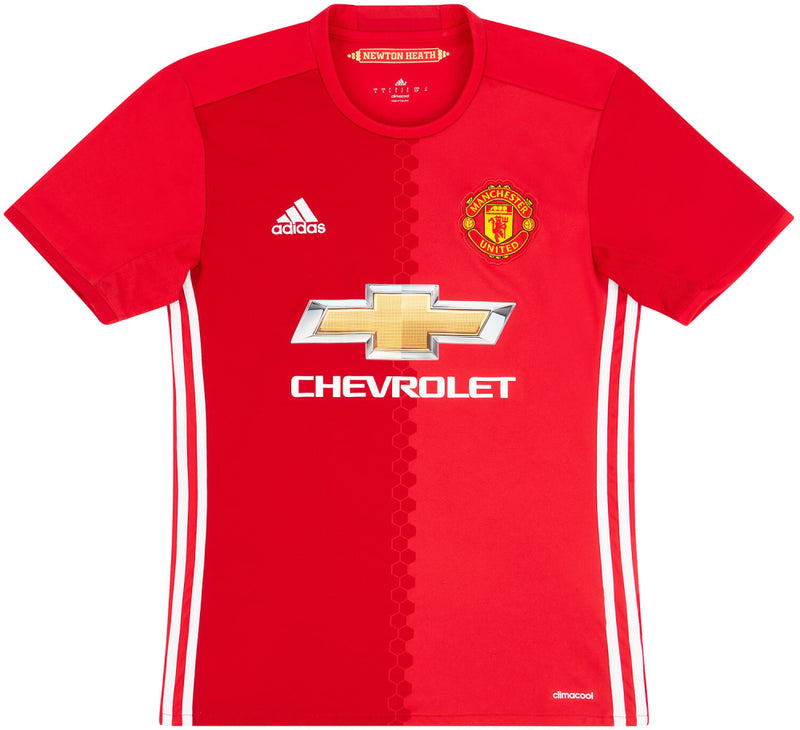 Manchester United 2016-17 Home Shirt (L) (Ander Herrera 21) (Good)_2
