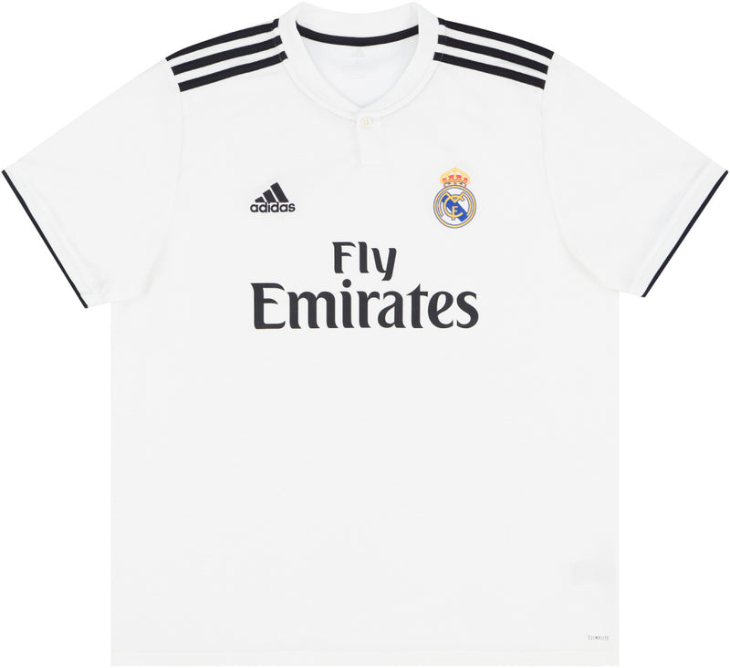 Real Madrid 2018-19 Home Shirt (S) (Very Good)_0