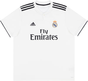 Real Madrid 2018-19 Home Shirt (S) (Very Good)_0