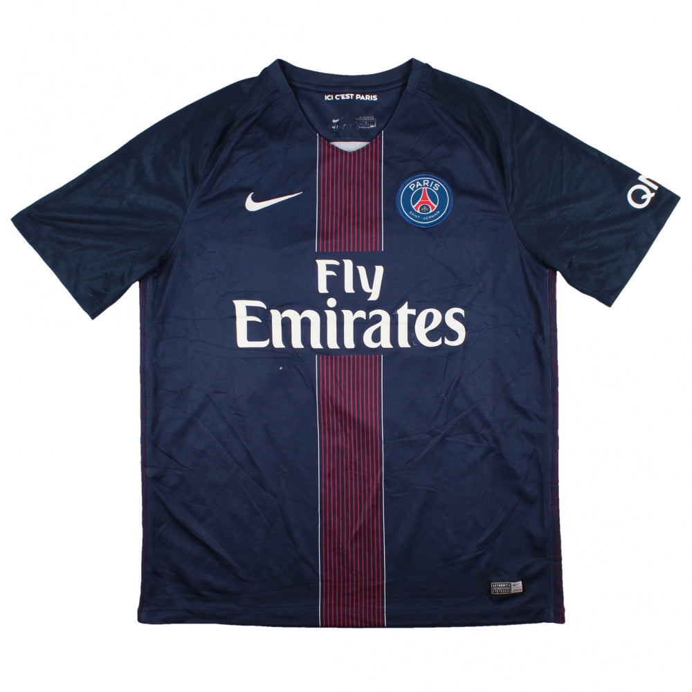 PSG 2016-17 Home Shirt (L) (Excellent)_0
