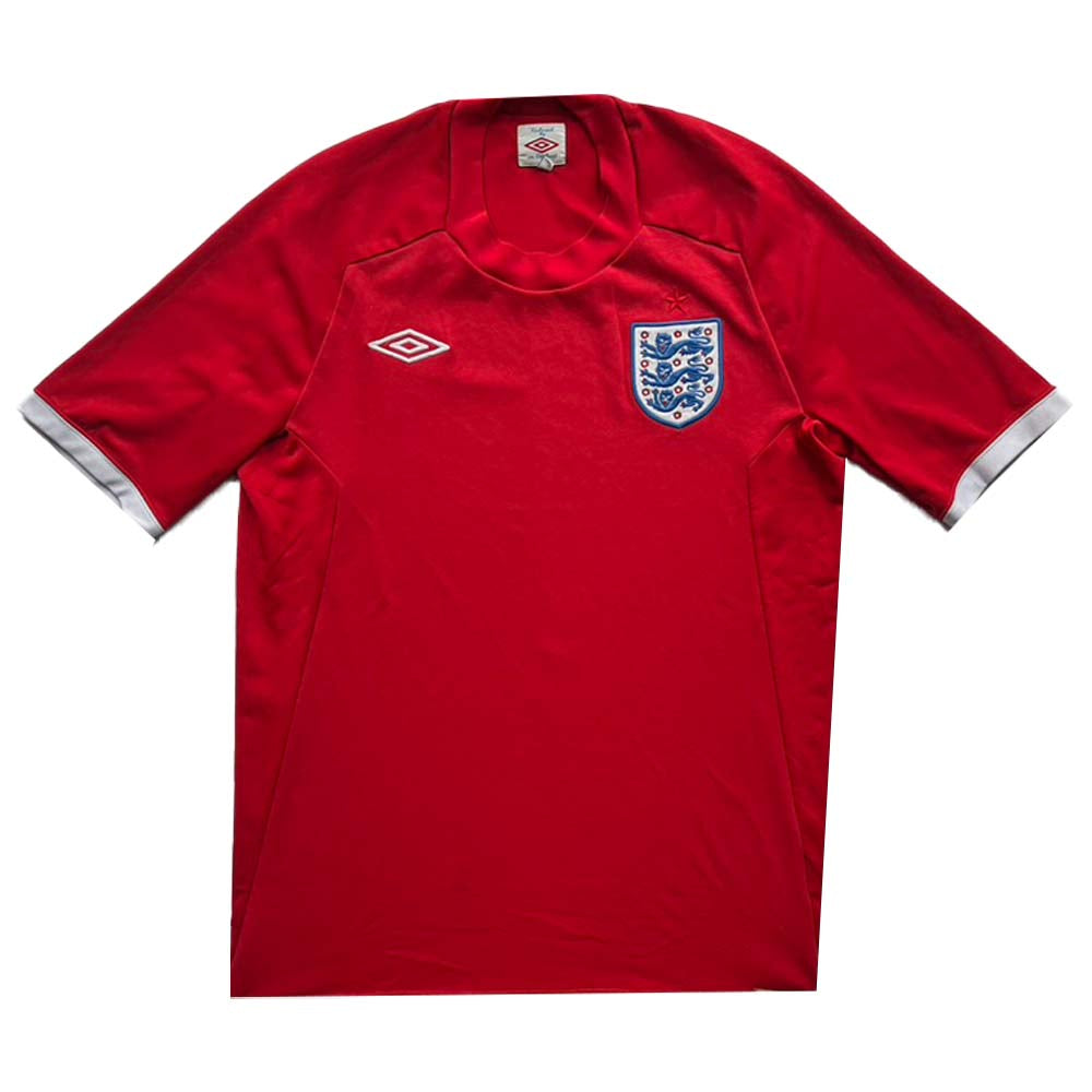 England 2009-10 Away Shirt (M) (Excellent) – Classic Football Kit