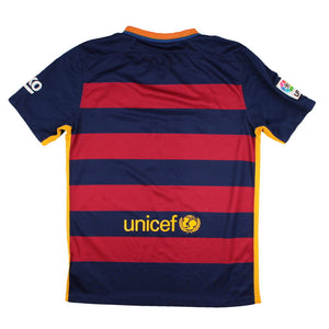 Barcelona 2015-16 Home Shirt (M) (Very Good)_1