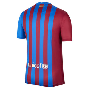 Barcelona 2021-22 Home Shirt (XLB) (Fair)_1