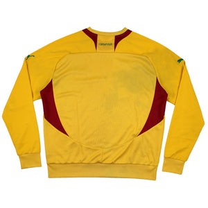 Cameroon 2012-14 Long Sleeve Puma Training Shirt (L) (Fair)_1