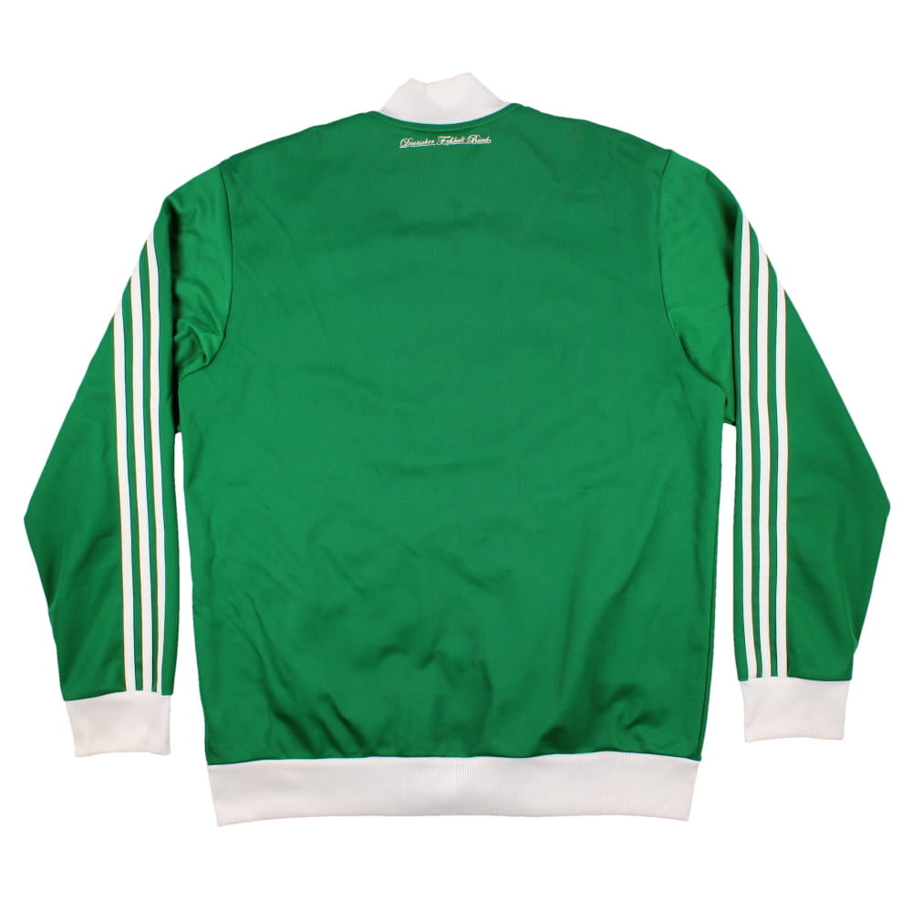 Green Adidas Track Superstar Track Top Mens Uk Germany 2012-13 Adidas  Tracksuit Top (L) (Excellent)  Classic