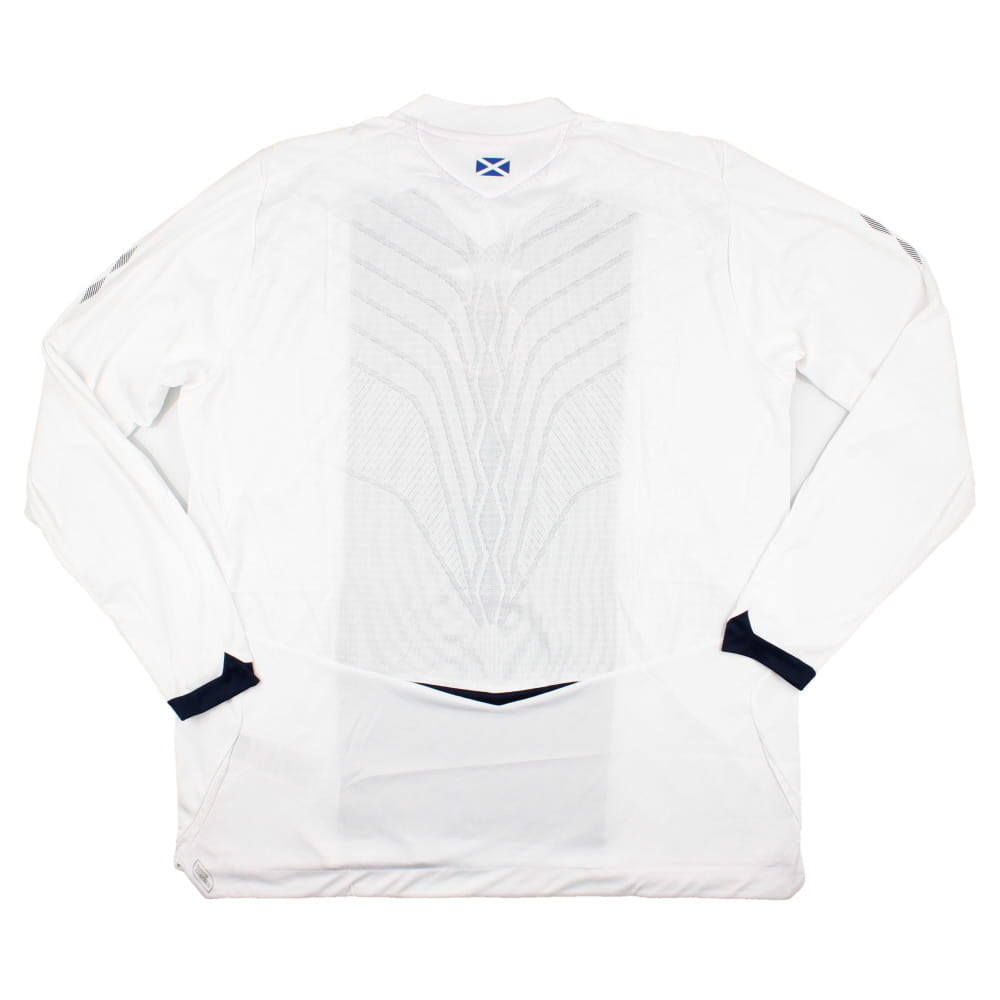 Hearts 2008-09 Long Sleeve Away Shirt (XXL) (Jonsson 21) (Mint)_3