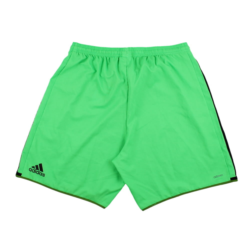 Neon green cheap adidas shorts