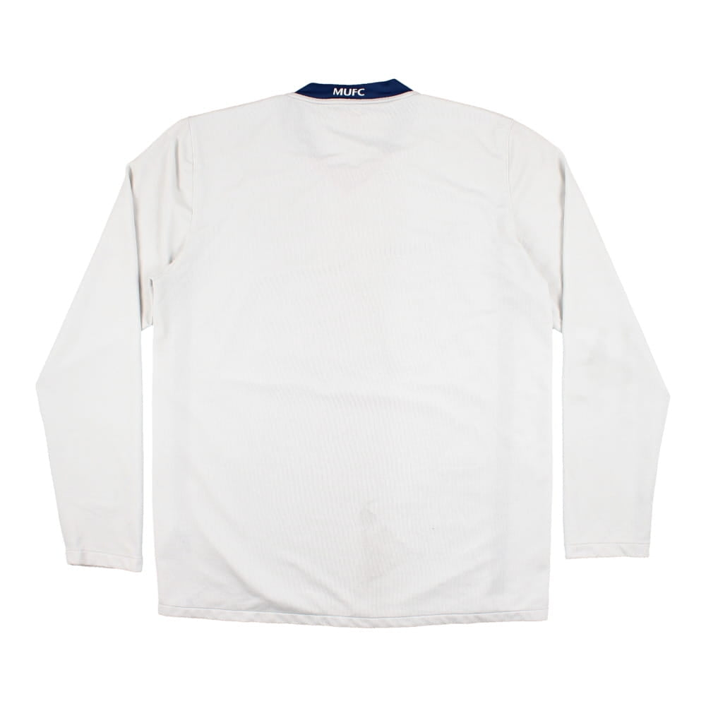 Manchester United 2008-09 Away Long Sleeve Shirt ((Very Good) M)_1