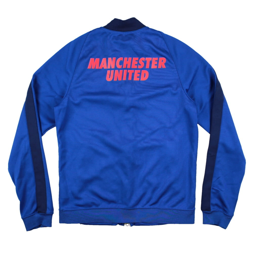 Manchester United 2013-14 Nike Long Sleeve Tracksuit Top (S) (Mint