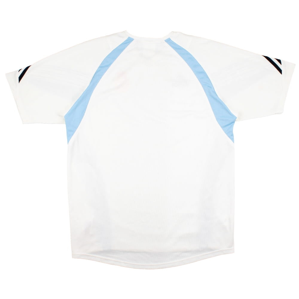 Real Madrid 2003-04 Adidas Training Shirt (L) (BENZEMA 9) (Excellent)_3