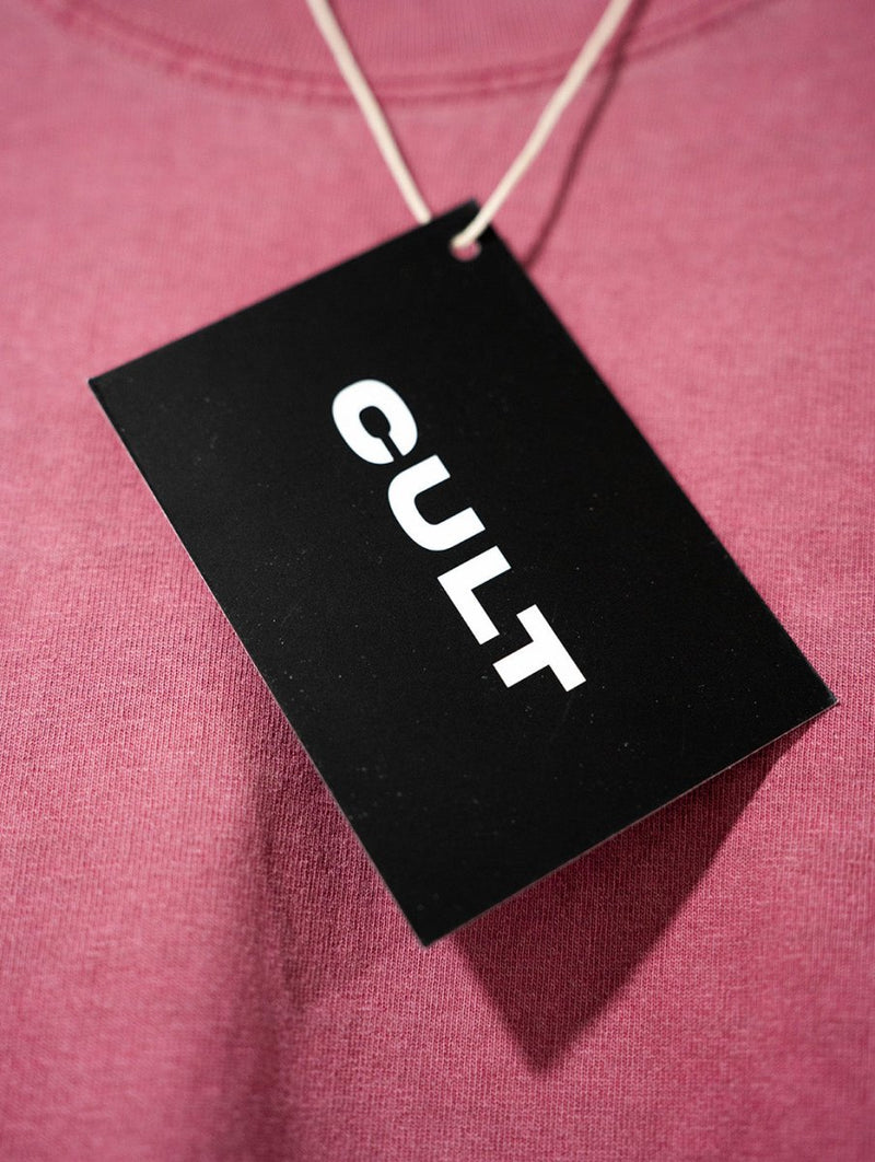 South China Embroidered Cult Tee - Red