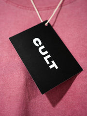 South China Embroidered Cult Tee - Red
