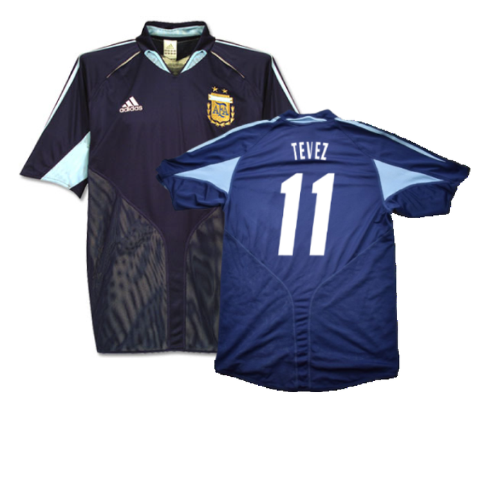 2004-05 Argentina Away Shirt (L) (Excellent) (Tevez 11)