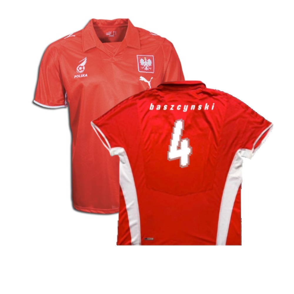 Poland 2008-09 Away Shirt (XL) (Excellent) (Baszcynski 4)_0