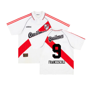 1995-96 River Plate Home Shirt (Good) (Francescoli 9)_0