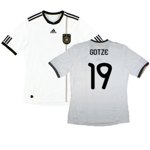 2010-11 Germany Home Shirt (M) (Very Good) (GOTZE 19)_0