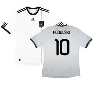 2010-11 Germany Home Shirt (M) (Very Good) (PODOLSKI 10)_0