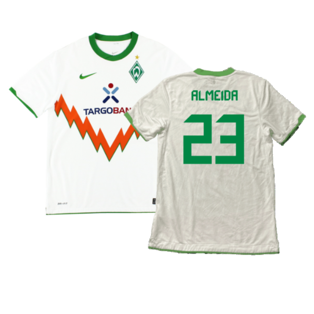 2010-2011 Werder Bremen Away Shirt (Very Good) (Almeida 23)_0