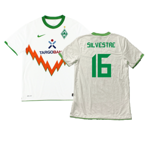 2010-2011 Werder Bremen Away Shirt (Very Good) (Silvestre 16)_0