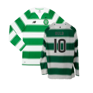 Celtic 2015-16 Long Sleeve Home Shirt (3XL) (Excellent) (Auld 10)_0