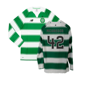 Celtic 2015-16 Long Sleeve Home Shirt (3XL) (Excellent) (McGregor 42)_0