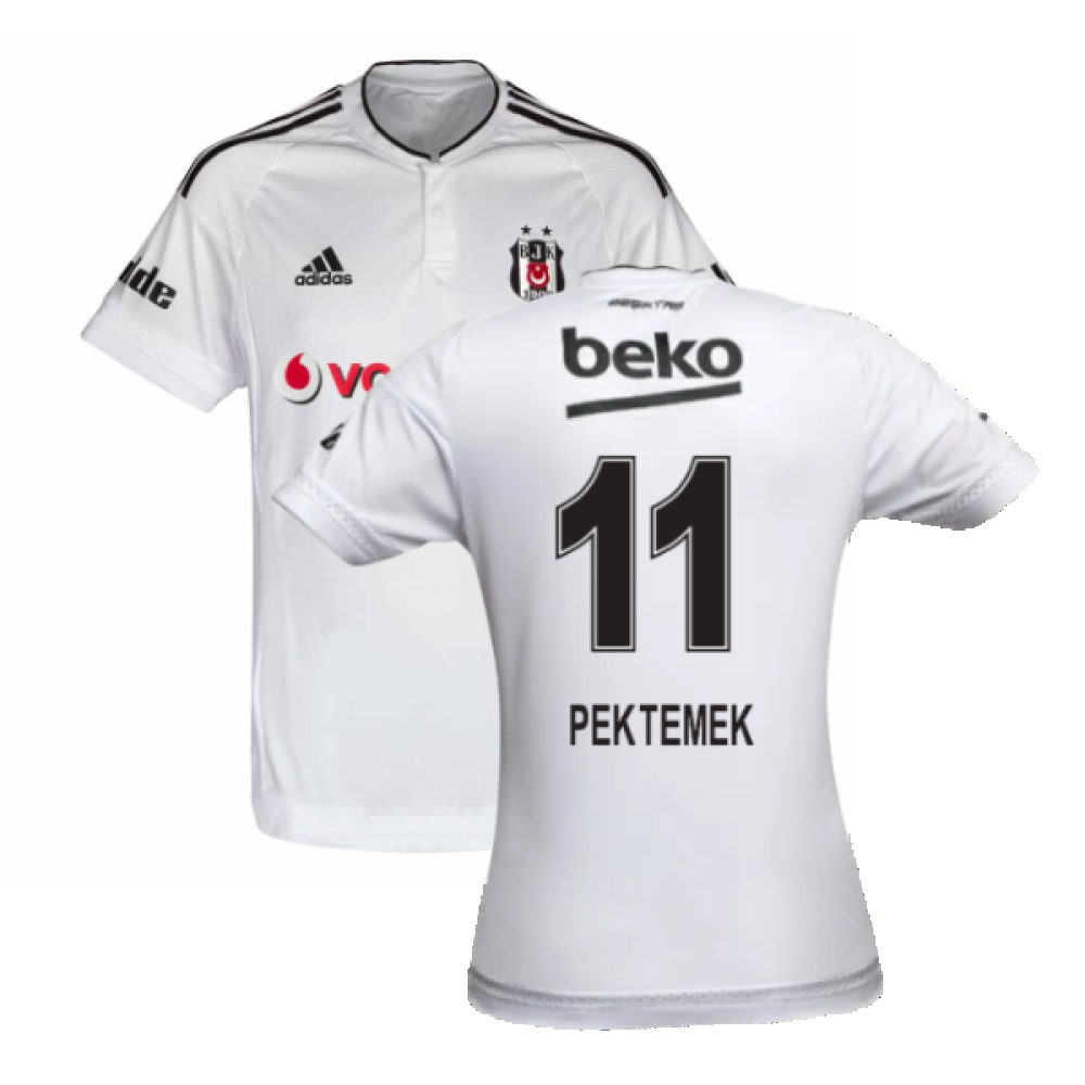 Besiktas 2015-16 Home Shirt (S) (Mint) (Pektemek 11)_0