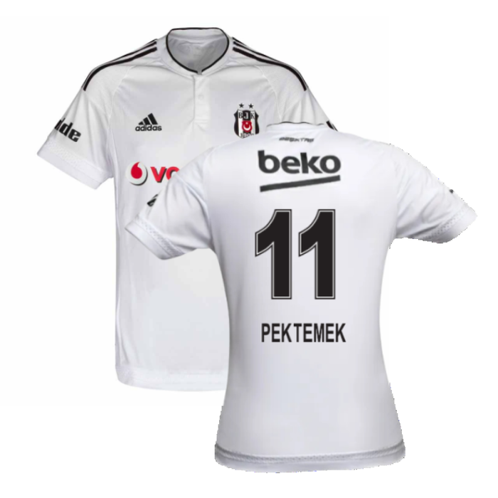 Besiktas 2015-16 Home Shirt (S) (Mint) (Pektemek 11)