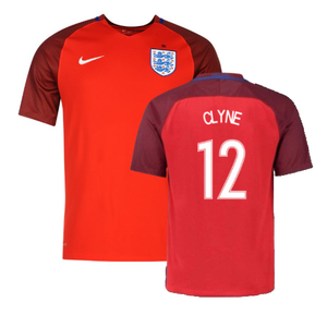 England 2016-17 Away Football Shirt (XL.Boys) (Excellent) (Clyne 12)_0