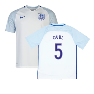 2016-2017 England Home Nike Football Shirt (L) (Excellent) (Cahill 5)_0