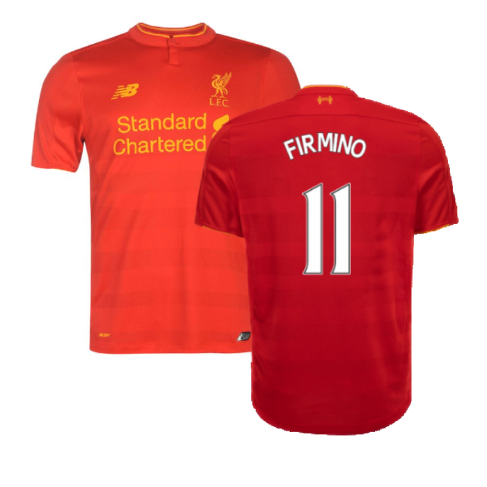 Liverpool 2016-17 Home Shirt (Good) (Firmino 11)