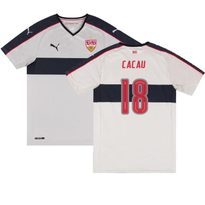 2016-2017 Stuttgart Third Shirt (No Sponsor) (Excellent) (Cacau 18)