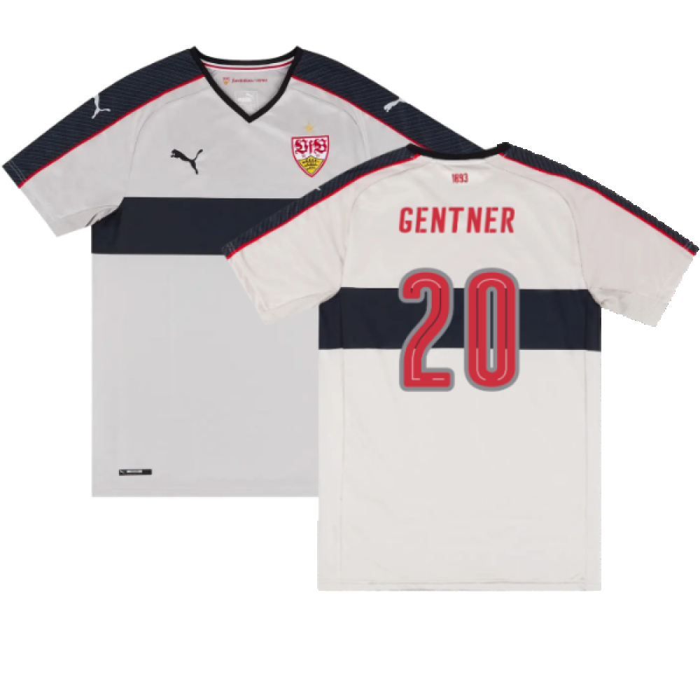 2016-2017 Stuttgart Third Shirt (No Sponsor) (Very Good) (Gentner 20)_0