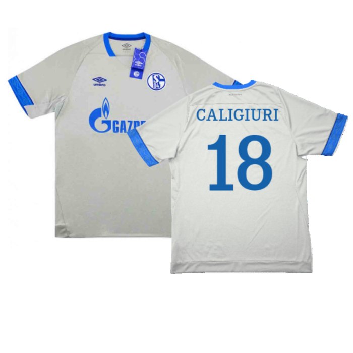 Schalke 2018-19 Away Shirt (Excellent) (Caligiuri 18)