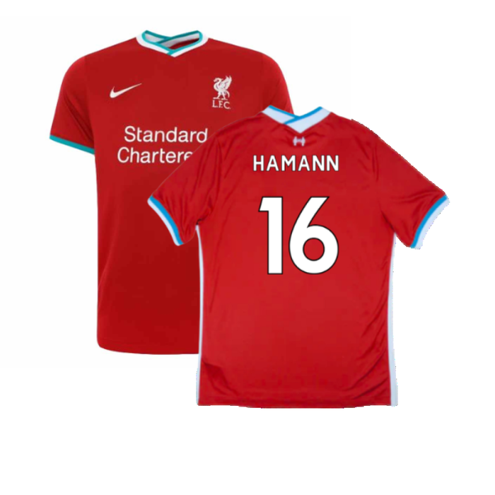 2020-2021 Liverpool Home Shirt (S) (Mint) (HAMANN 16)