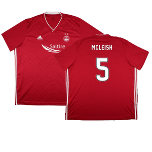 Aberdeen 2018-19 Home Shirt (3XL) (Very Good) (McLeish 5)_0