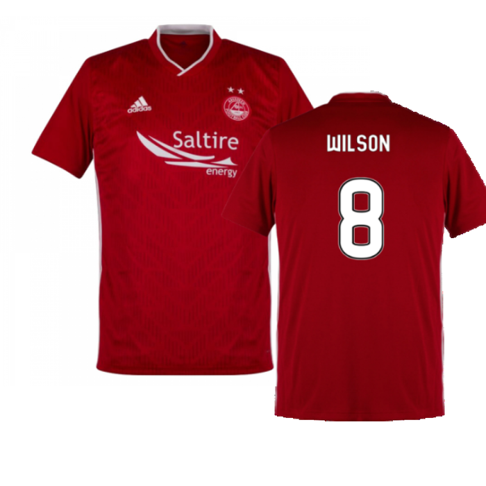 Aberdeen 2019-20 Home Shirt (XS) (Excellent) (Wilson 8)