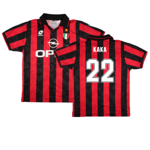 AC Milan 1994-96 Home Shirt (M) (Excellent) (KAKA 22)_0