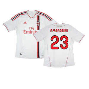 AC Milan 2011-12 Away Shirt (XXL) (Good) (Ambrosini 23)_0