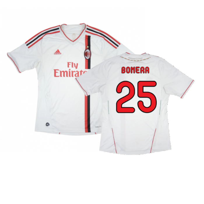 AC Milan 2011-12 Away Shirt (XXL) (Good) (Bonera 25)